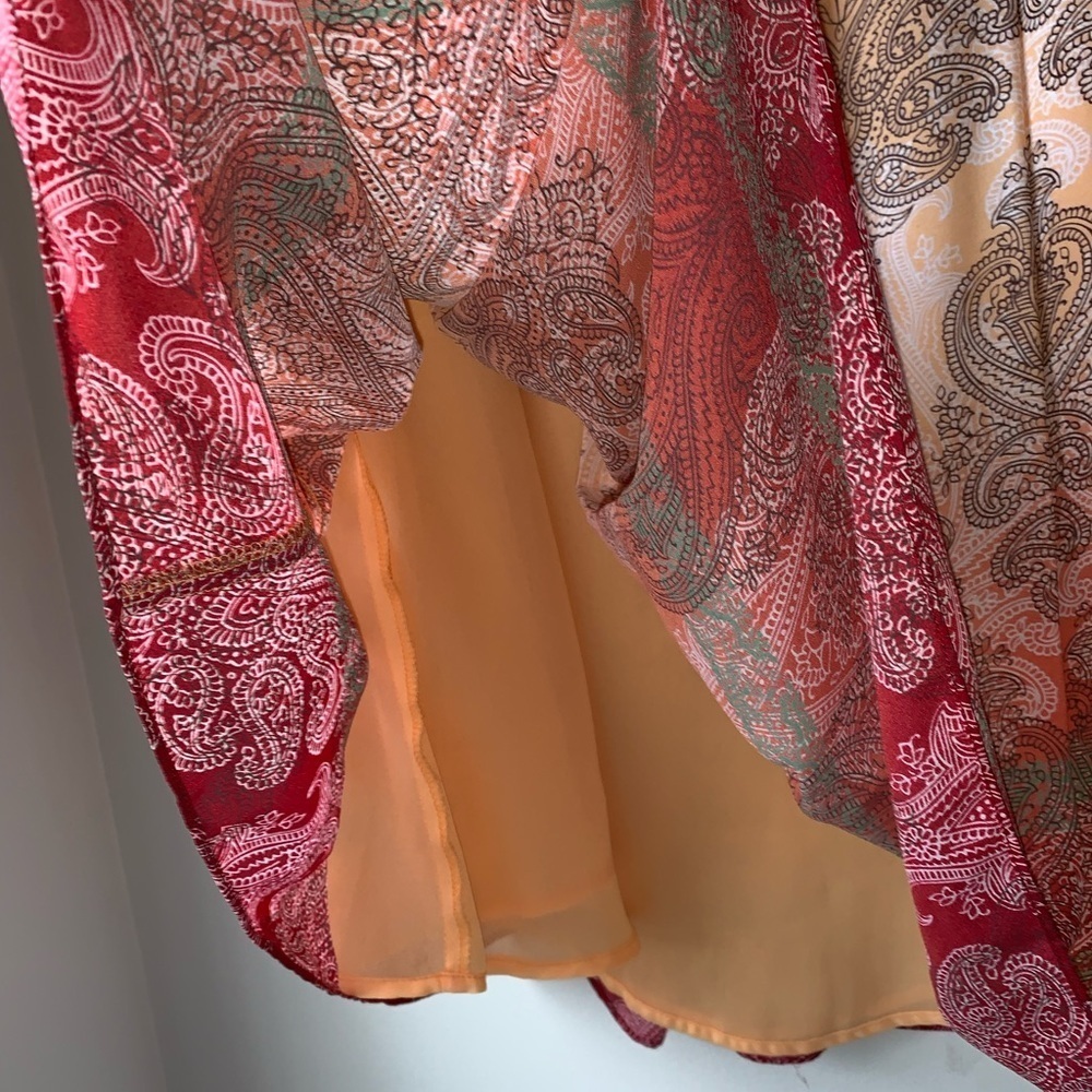 Emma James | paisley ombré skirt size 10 - Picture 5 of 8